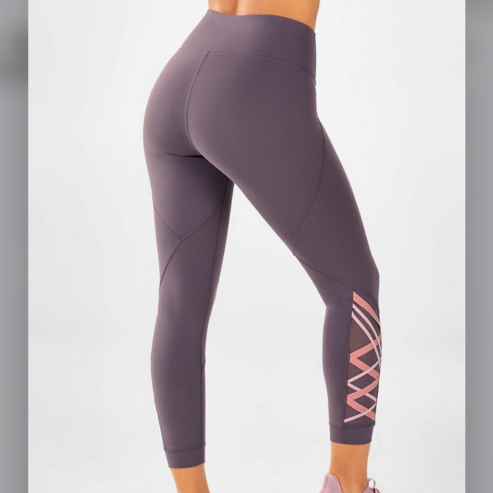 Fabletics Dynamic High-Waisted Lattice 7/8 Legging - image 3